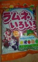 Mängden socker i Bonbons Ramune Iroiro