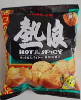 Mängden socker i Calbee Hot & Spicy Flavoured Potato Chips