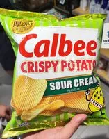 Mängden socker i Calbee Crispy potato sour cream