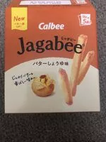 Mängden socker i Ｊａｇａｂｅｅバターしょうゆ味