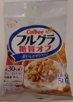 Mängden socker i カルビー　フルグラ　糖質オフ