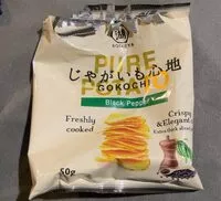 Mängden socker i Pure Potato Black Peper