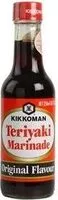 Mängden socker i Kikkoman teriyaki sauce