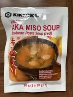 Mängden socker i Soupe Aka Miso Instantanée KIKKOMAN 30G Japon
