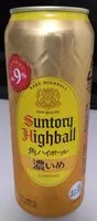 Mängden socker i Suntory Highball