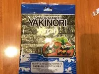 Mängden socker i Seealgen getrocknet, geröstet