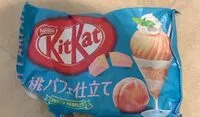 Mängden socker i Kitkat pêche