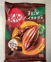 Mängden socker i KitKat cacao 72%