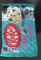 Mängden socker i KitKat cookies and cream