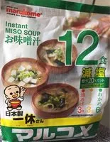 Mängden socker i Instant Miso Soup