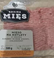 Mängden socker i Mięso na kotlety z indyka
