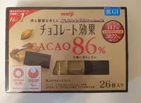 Mängden socker i チョコレート効果 CACAO86%