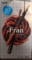 Mängden socker i Fran double chocolat