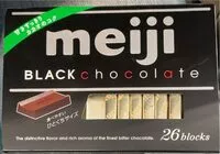 Mängden socker i Meiji - (box) Black Chocolate (26 Blocks)