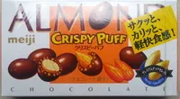 Mängden socker i Almond Crispy puff