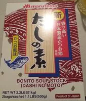 Mängden socker i Bonito soup stock