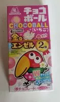 Mängden socker i ChocoBall Strawberry Flavour / Morinaga ChocoBall Ichigo / Snack japonais
