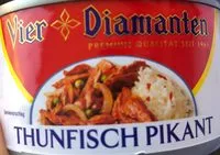 Mängden socker i Thunfisch Pikant