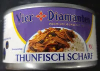 Mängden socker i Thunfisch Scharf