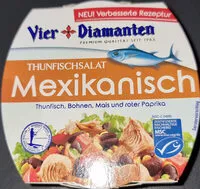 Mängden socker i Thunfischsalat Mexikanisch