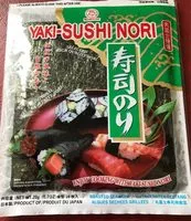 Mängden socker i Yaki sushi nori