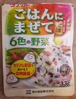 Mängden socker i Assaisonnement pour onigiri 6 légumes