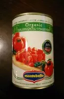 Mängden socker i Organic italian diced tomatoes