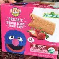 Mängden socker i Organic sunny days snack bars