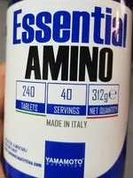 Mängden socker i Essencial amino