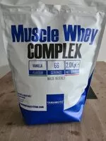 Mängden socker i Muscle whey complex