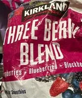Mängden socker i Three berry blend