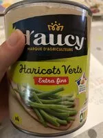 Mängden socker i Haricots verts extra fins