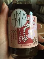 Mängden socker i Sauce soja à l'Ume