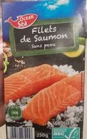 Mängden socker i Filets de Saumon Ocean Sea