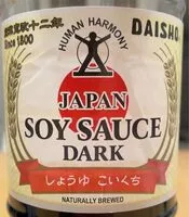 Mängden socker i Soy Sauce Dark