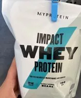 Mängden socker i Impact WHEY protein