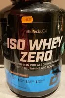 Mängden socker i Iso whey zero