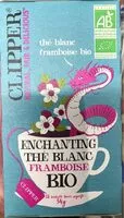 Mängden socker i Clipper thé blanc framboise x 20 sachets