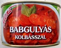 Mängden socker i Babgulyás kolbásszal