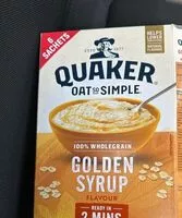 Mängden socker i Oat So Simple Golden Syrup Sachet