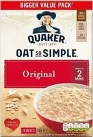 Mängden socker i So Simple Original Porridge