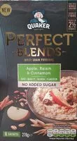 Mängden socker i Quakers perfect blends multi grain porridge