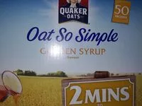 Mängden socker i Oat so simple golden syrup flavour