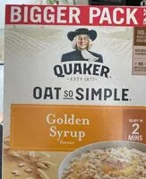 Mängden socker i Oat so simple - golden syrup flavor