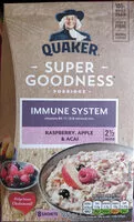 Mängden socker i Raspberry, Apple and Acai Porridge