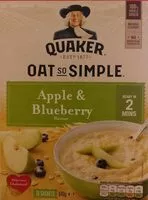 Mängden socker i Apple & Blueberry Oats