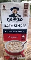 Mängden socker i cuppa porridge