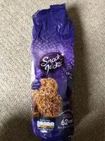 Mängden socker i Jacks Chocolate Chip Rice Cakes