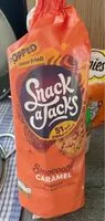 Mängden socker i Snack a Jacks Caramel Rice Cakes