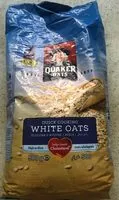 Mängden socker i Quick cooking white oats